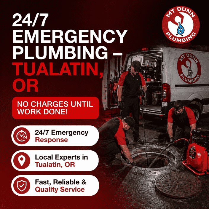 24/7 Emergency Plumbing – Tualatin, OR