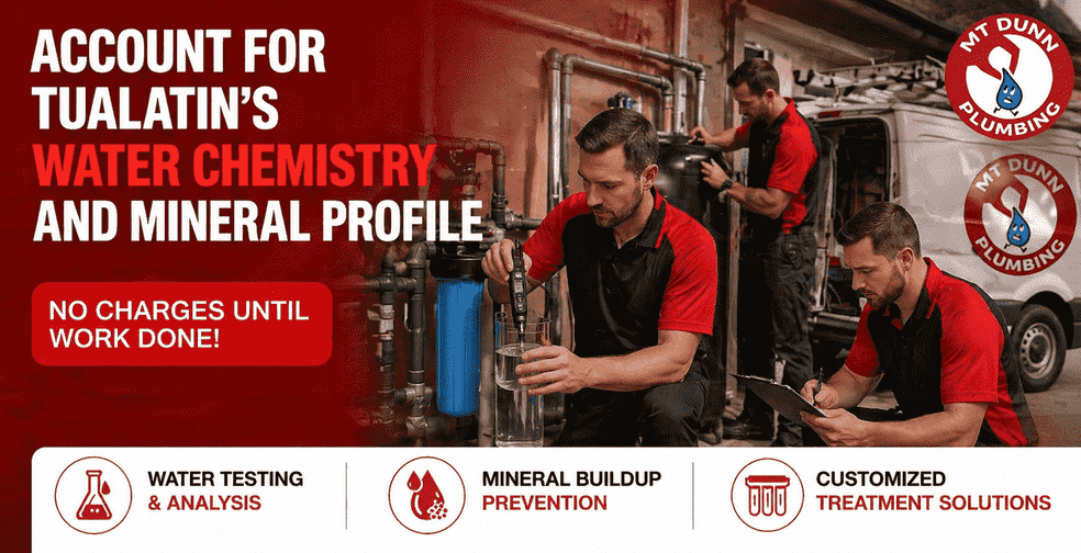 Account for Tualatin's Water Chemistry and Mineral Profile