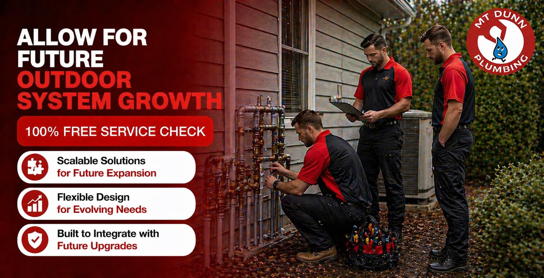 Allow for Future Outdoor System Growth