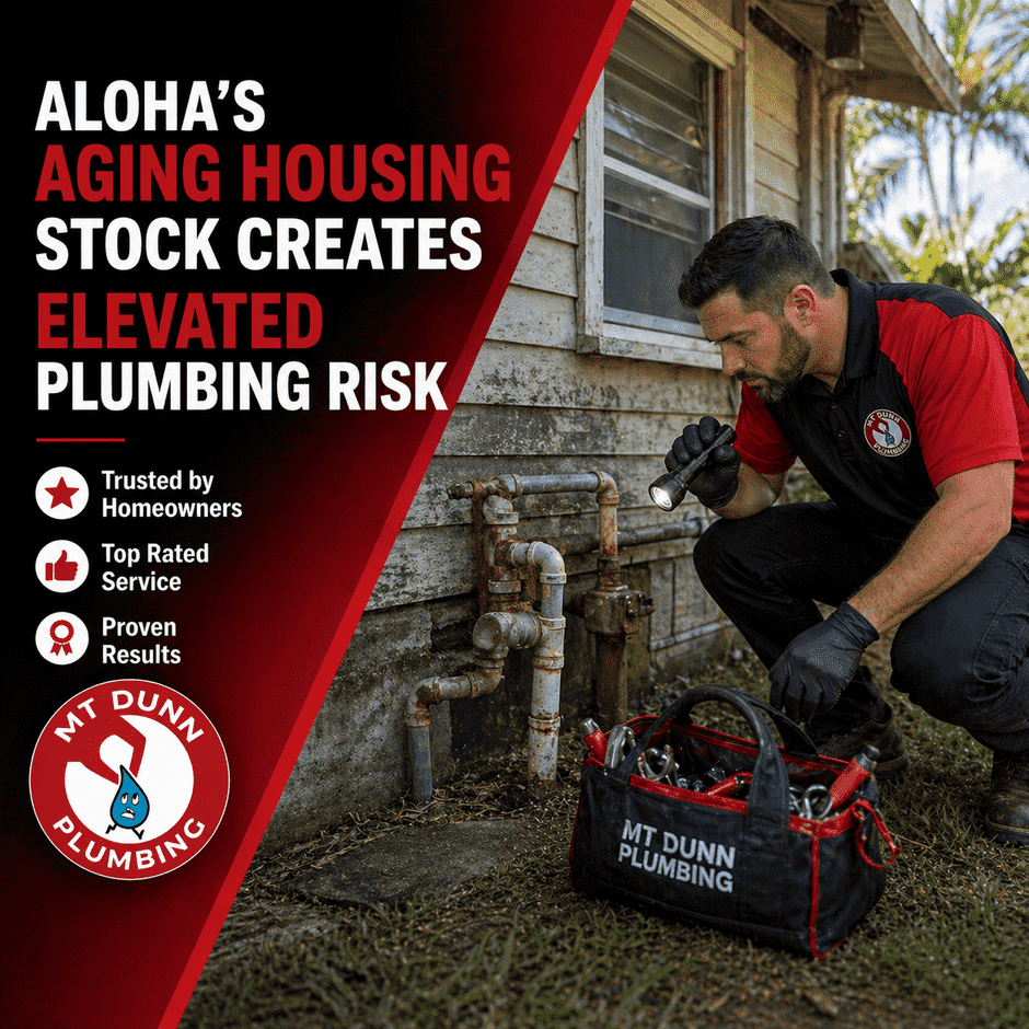 Aloha's Aging Housing Stock Creates Elevated Plumbing Risk