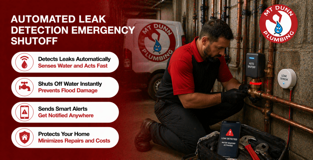 Automated Leak Detection Emergency Shutoff
