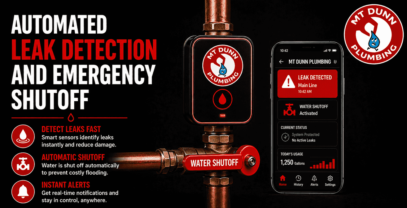 Automated Leak Detection and Emergency Shutoff