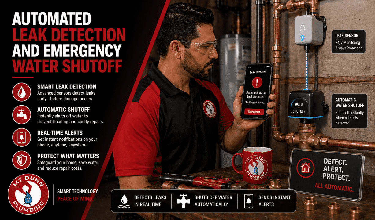 Automated Leak Detection and Emergency Water Shutoff