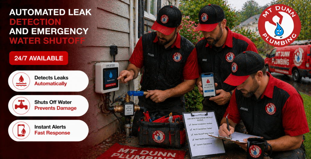 Automated Leak Detection and Emergency Water Shutoff