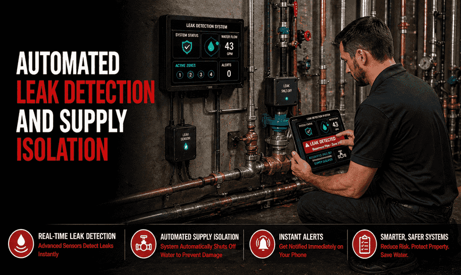 Automated Leak Detection and Supply Isolation