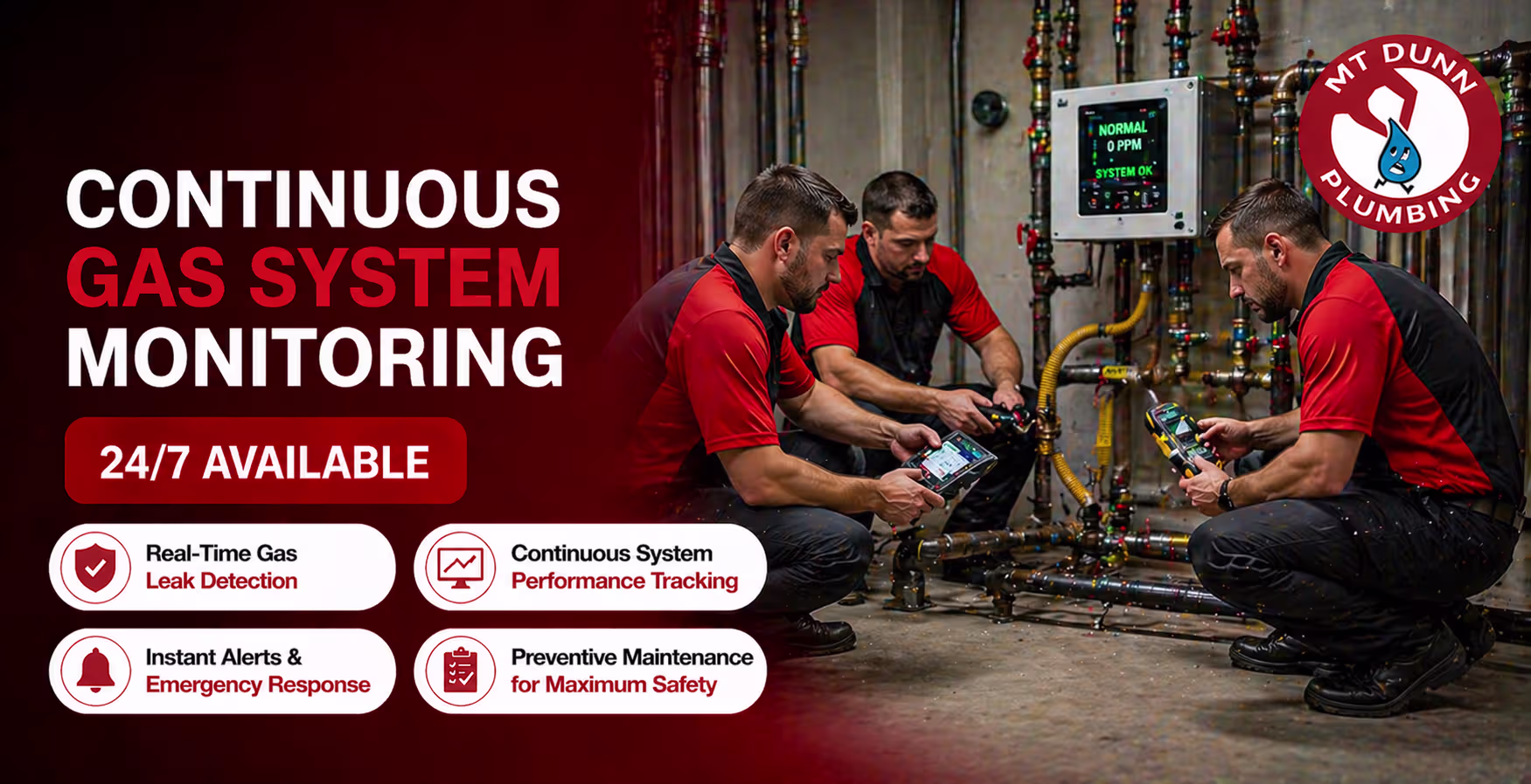 Continuous Gas System Monitoring