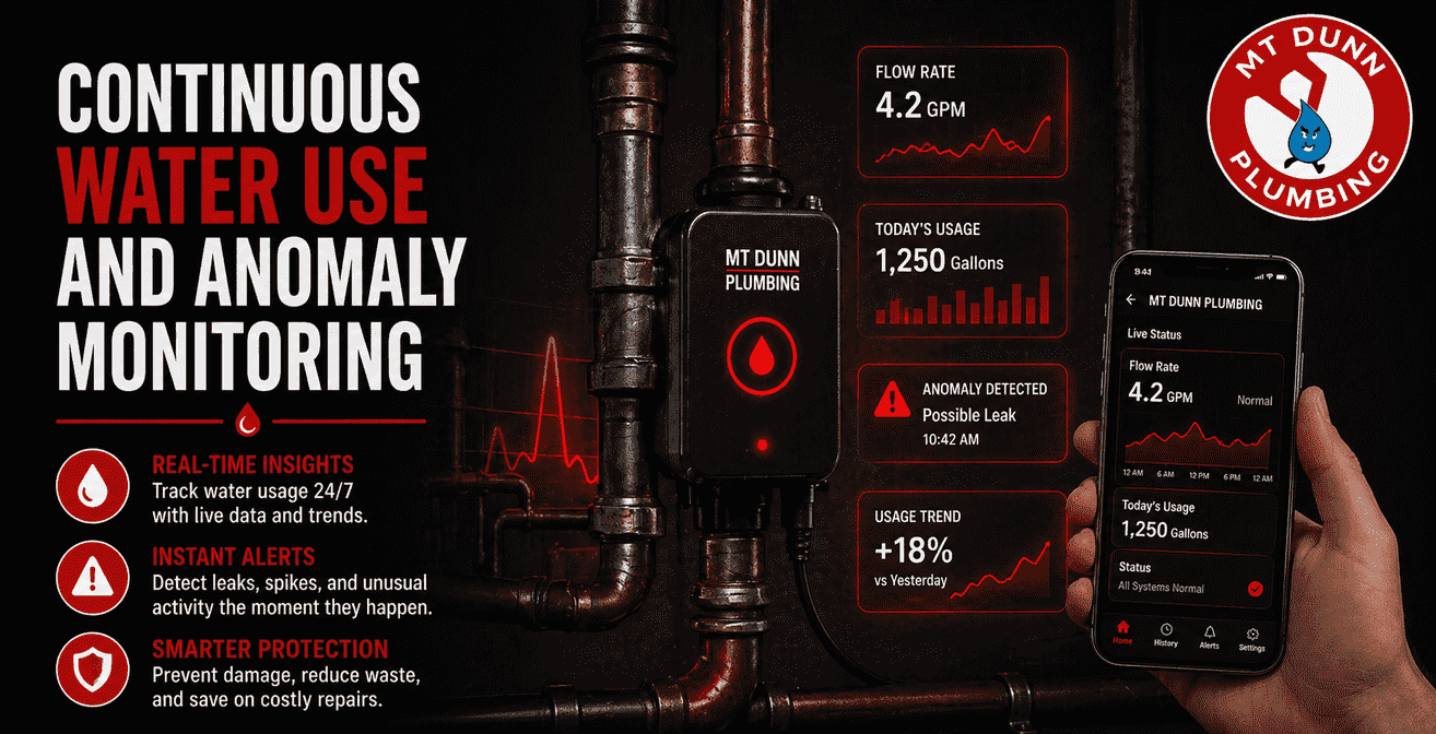 Continuous Water Use and Anomaly Monitoring