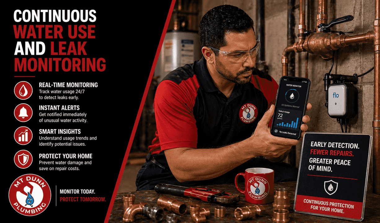 Continuous Water Use and Leak Monitoring
