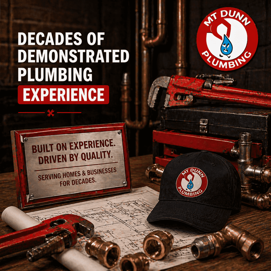 Decades of Demonstrated Plumbing Experience