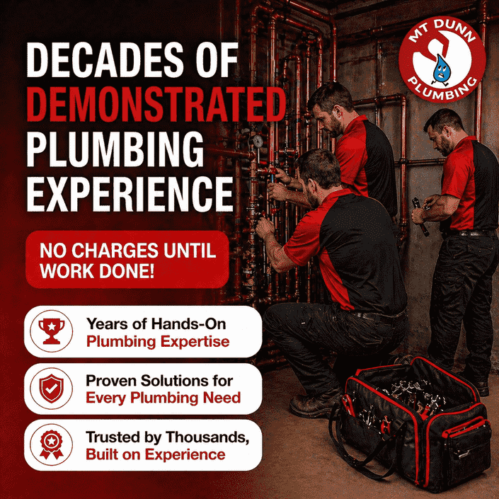 Decades of Demonstrated Plumbing Experience