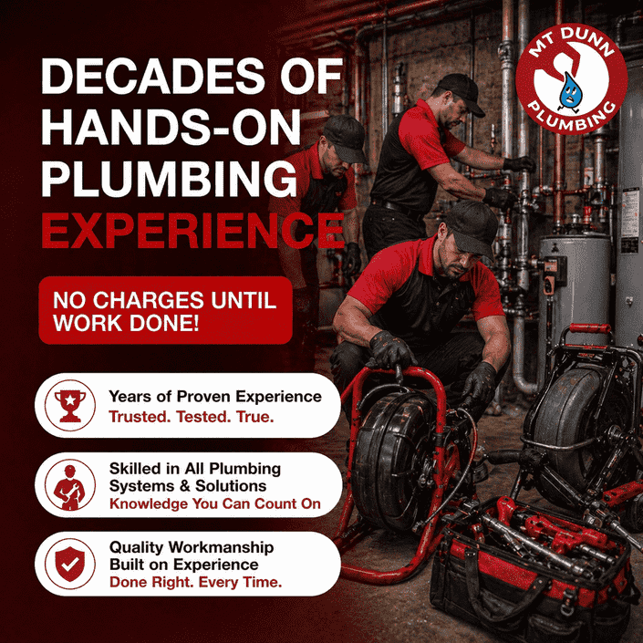Decades of Hands-On Plumbing Experience