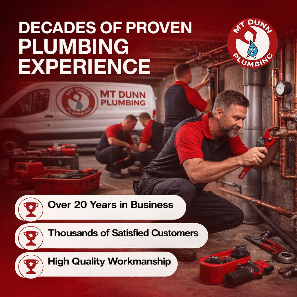 Decades of Proven Plumbing Experience with trusted results