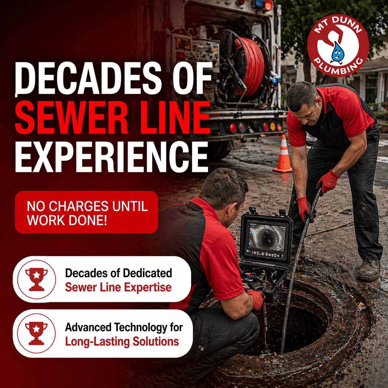 Decades of Sewer Line Experience
