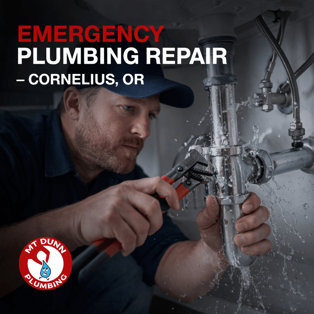 Emergency Plumbing Repair – Cornelius, OR