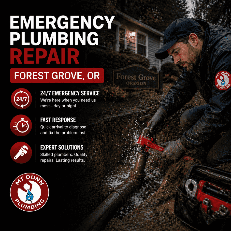 Emergency Plumbing Repair – Forest Grove, OR