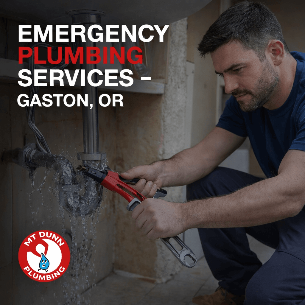 Emergency Plumbing Services Gaston, OR