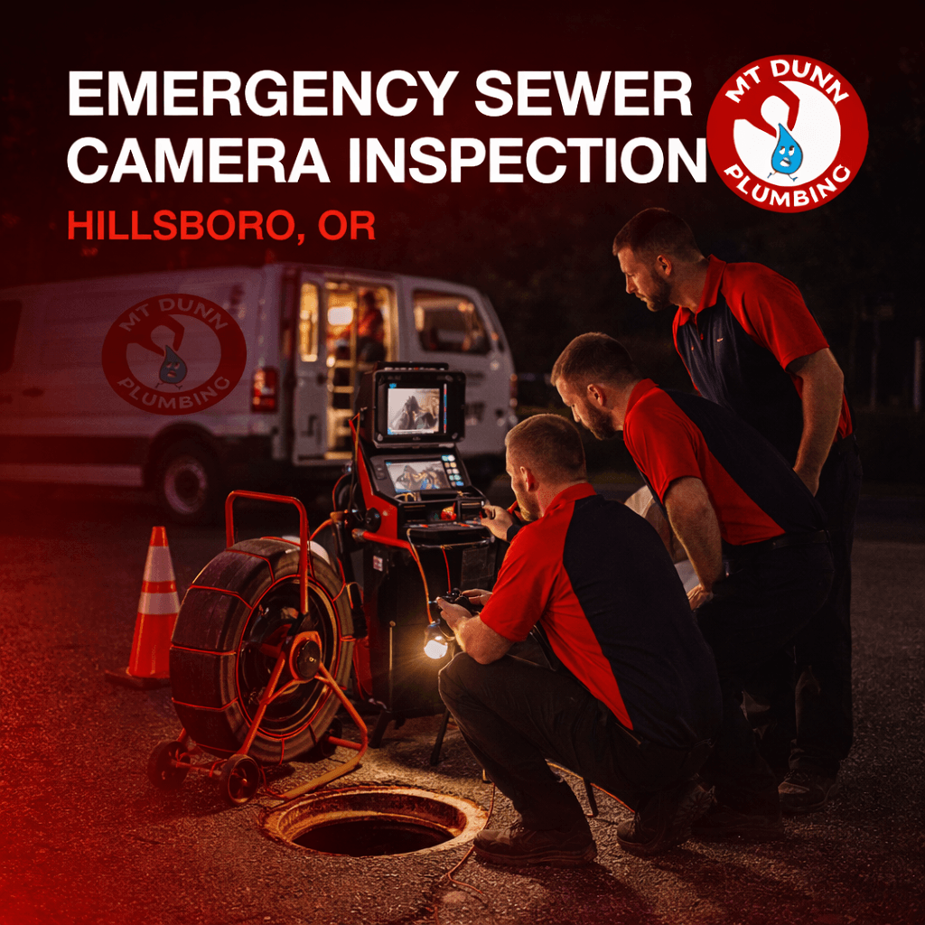 Emergency Sewer Camera Inspection – Hillsboro, OR