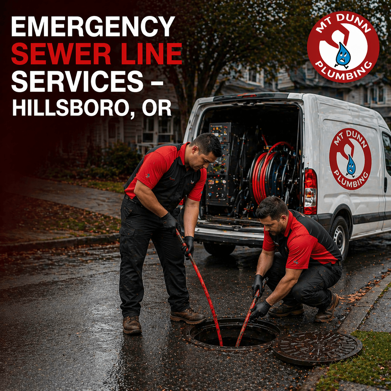 Emergency Sewer Line Services – Hillsboro, OR