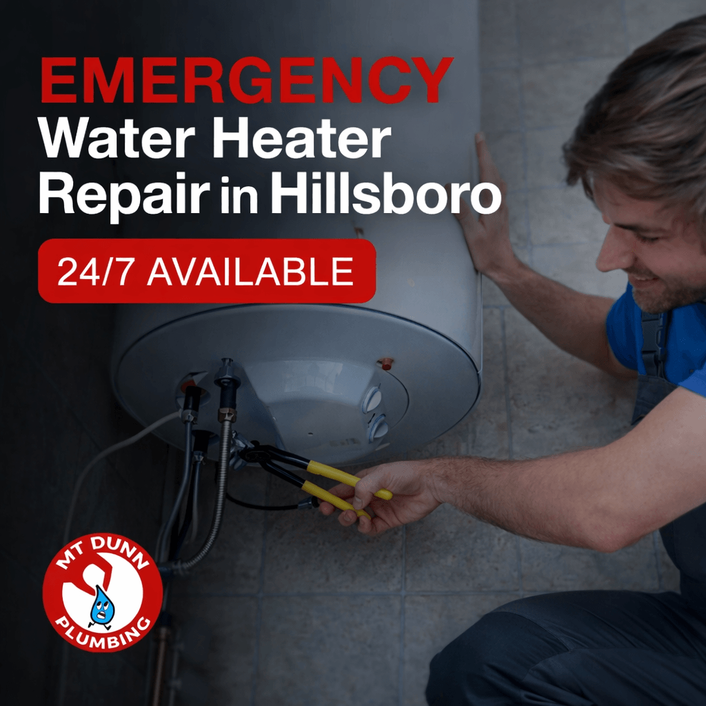 Emergency Water Heater Repair in Hillsboro