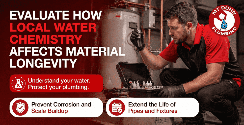Evaluate How Local Water Chemistry Affects Material Longevity