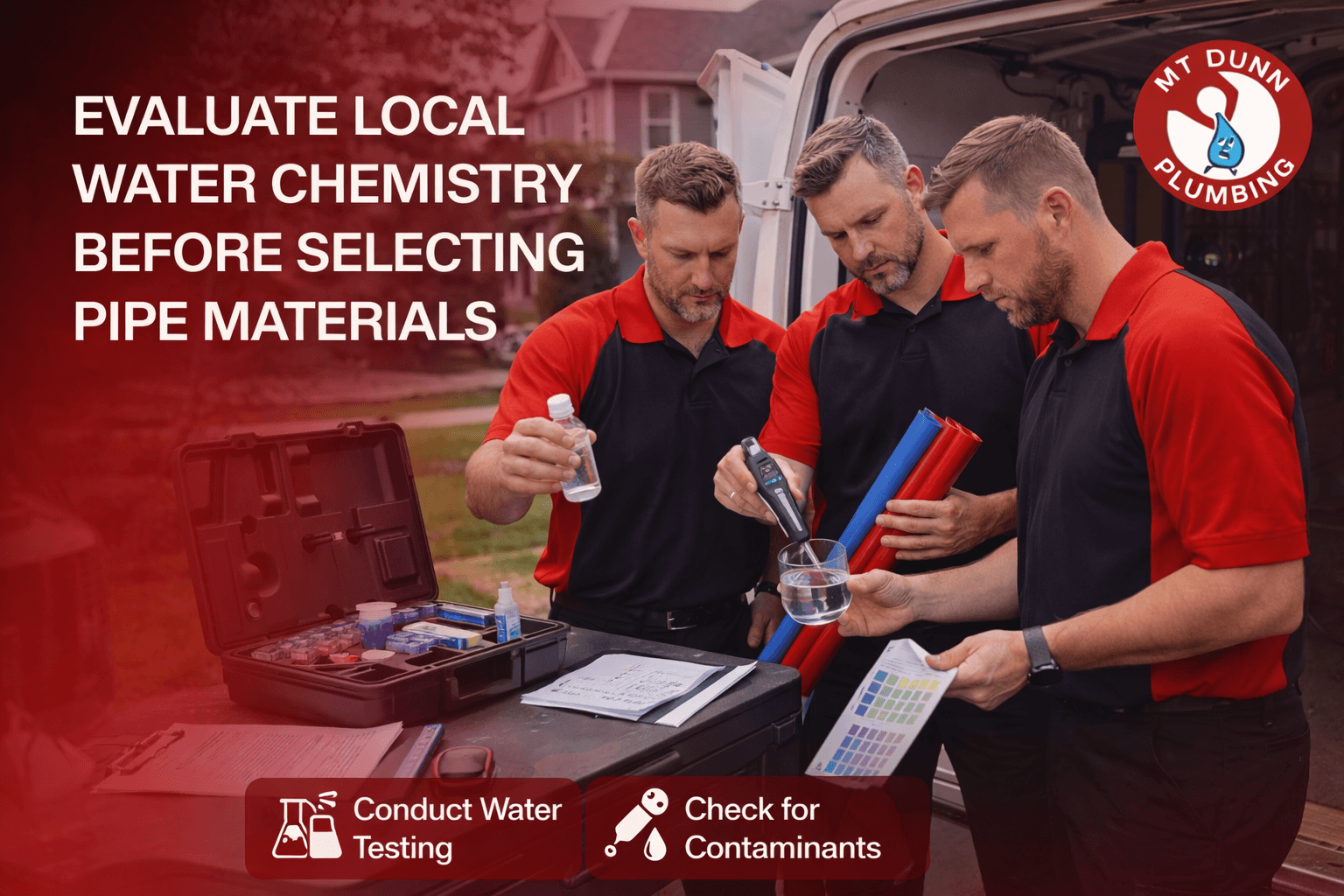Evaluate Local Water Chemistry Before Selecting Pipe Materials
