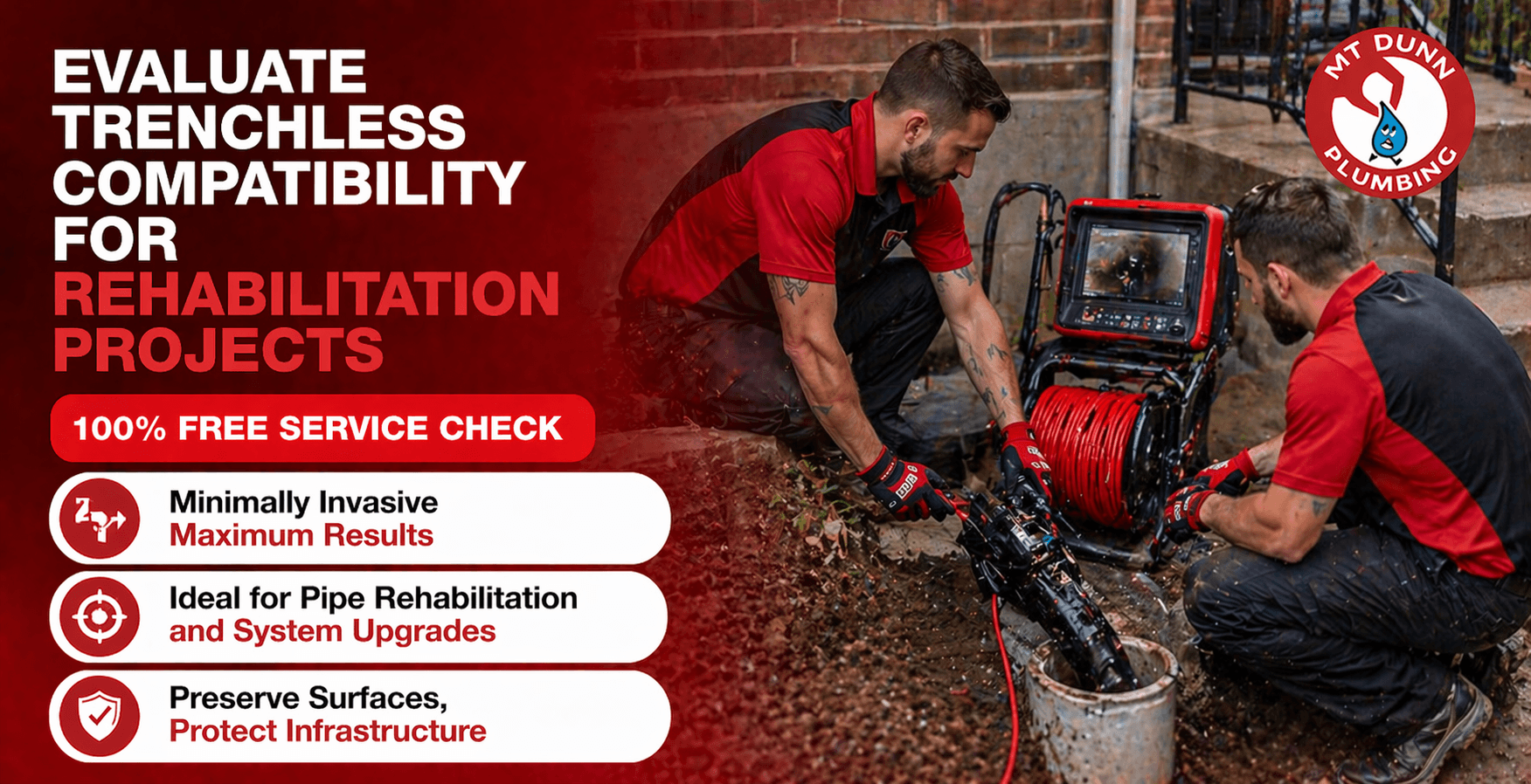 Evaluate Trenchless Compatibility for Rehabilitation Projects