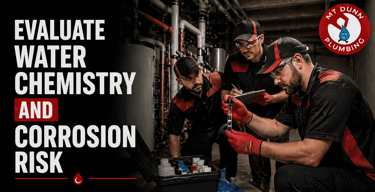Evaluate Water Chemistry and Corrosion Risk