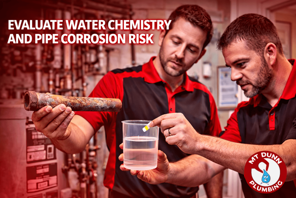 Evaluate Water Chemistry and Pipe Corrosion Risk