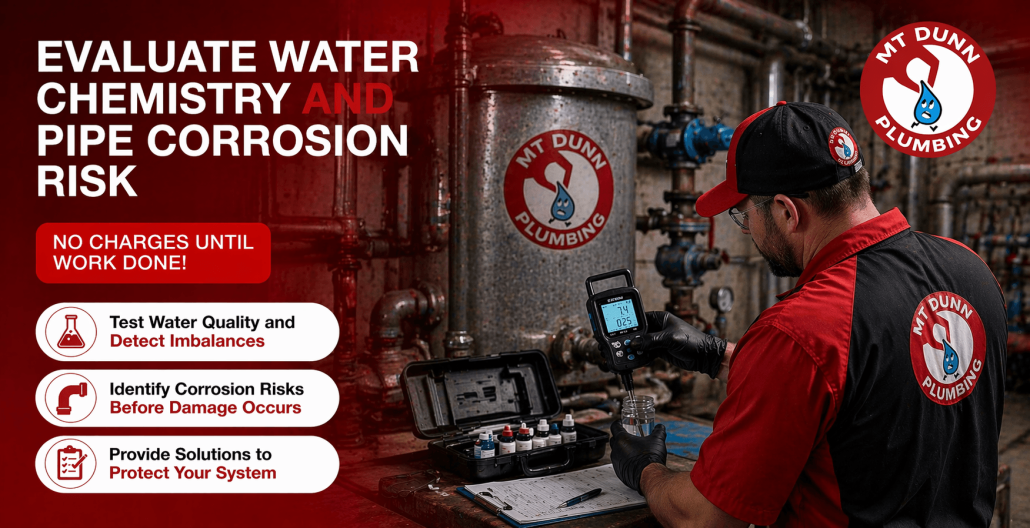 Evaluate Water Chemistry and Pipe Corrosion Risk for long-term safety