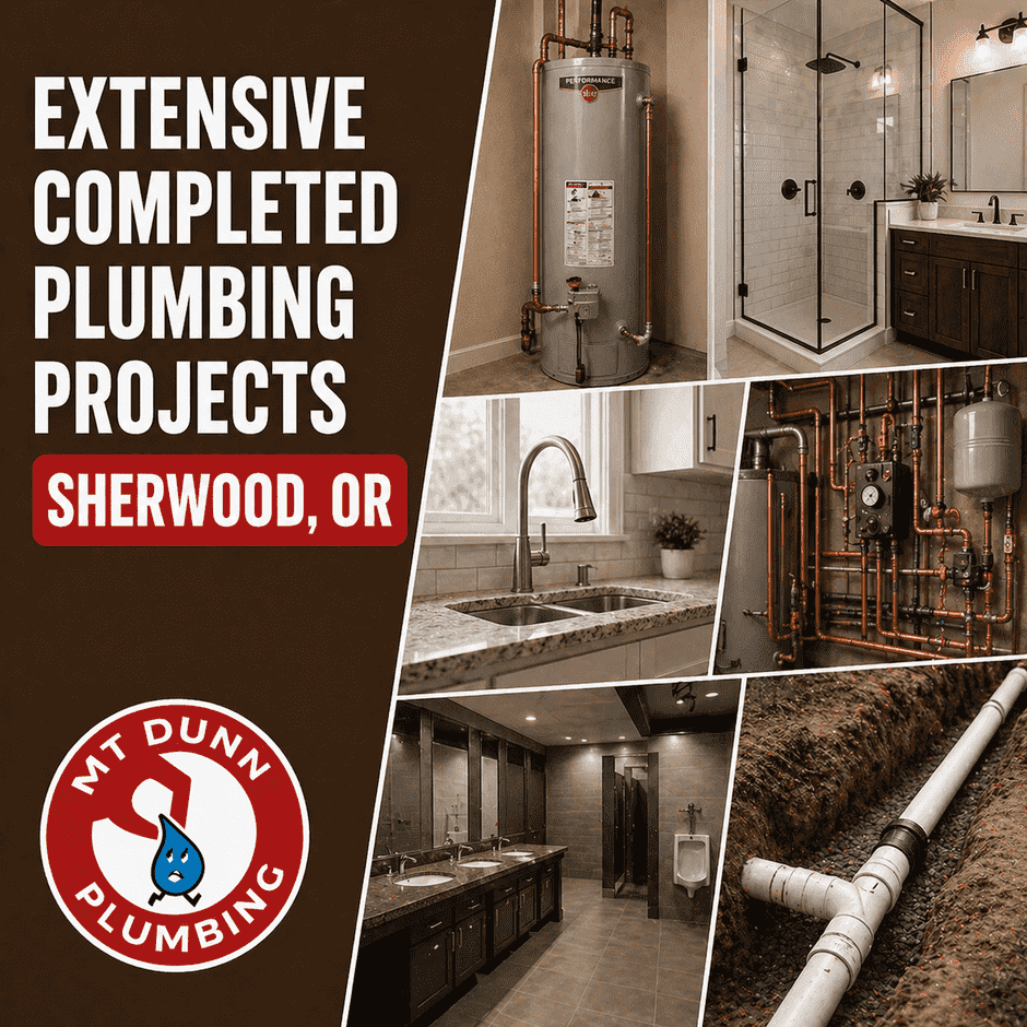 Extensive Completed Plumbing Projects