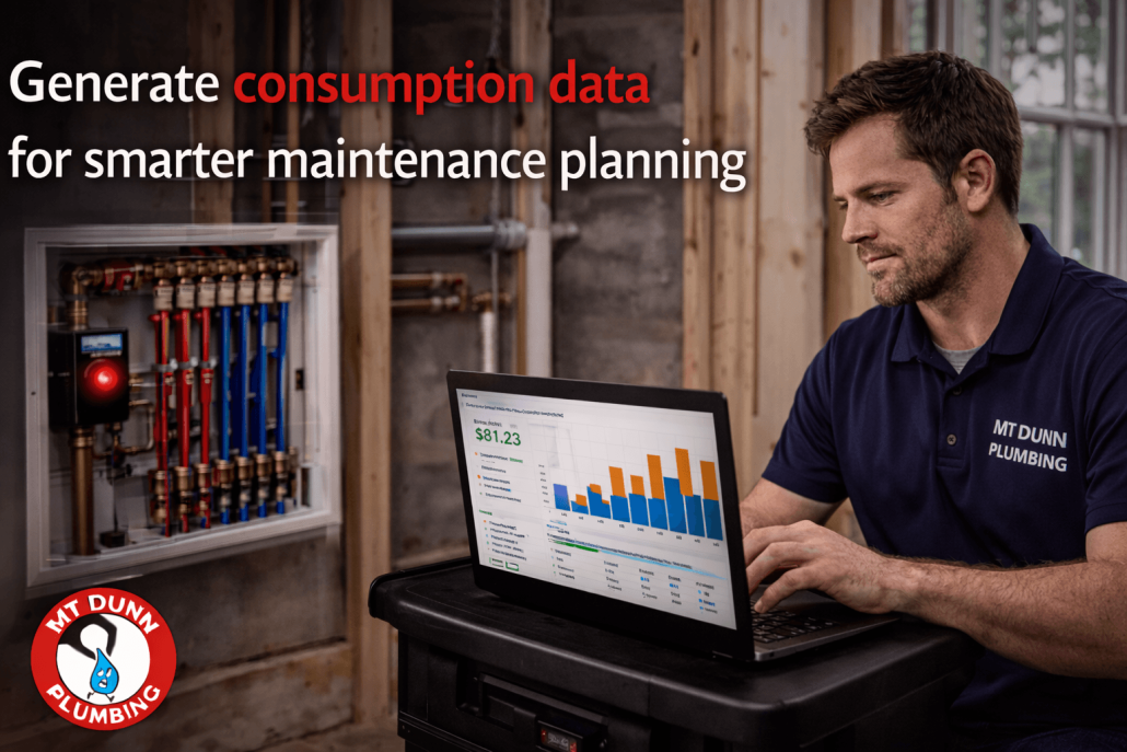 Generate consumption data for smarter maintenance planning and cost savings