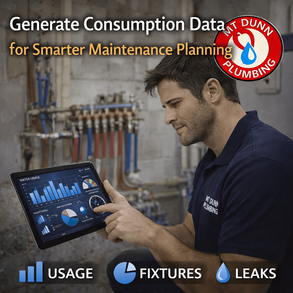Generate consumption data for smarter maintenance planning