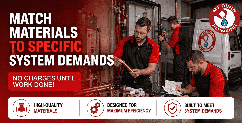 Match Materials to Specific System Demands