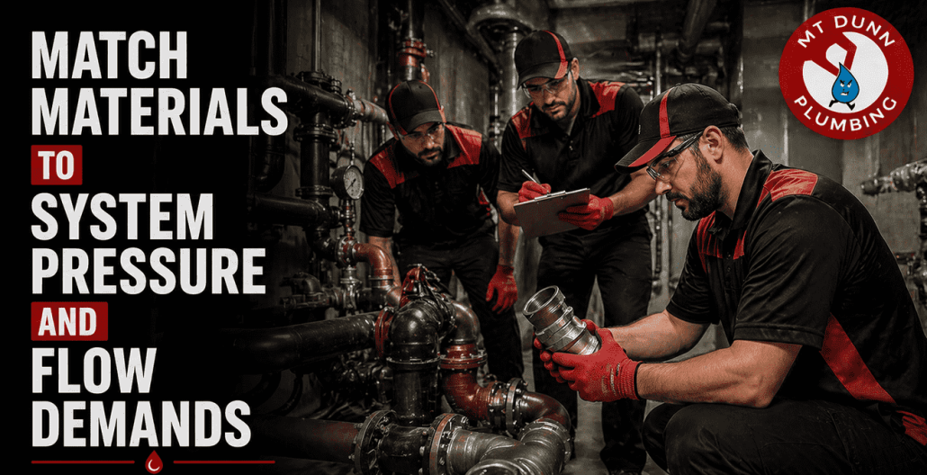 Match Materials to System Pressure and Flow Demands