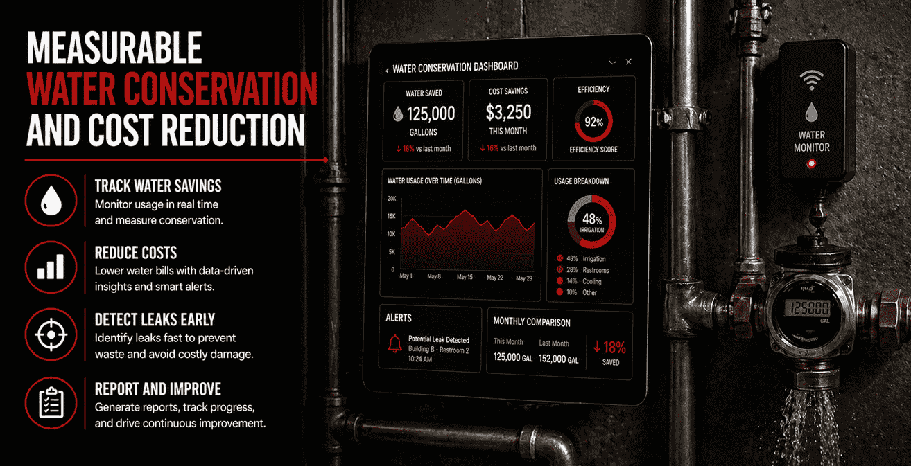 Measurable Water Conservation and Cost Reduction