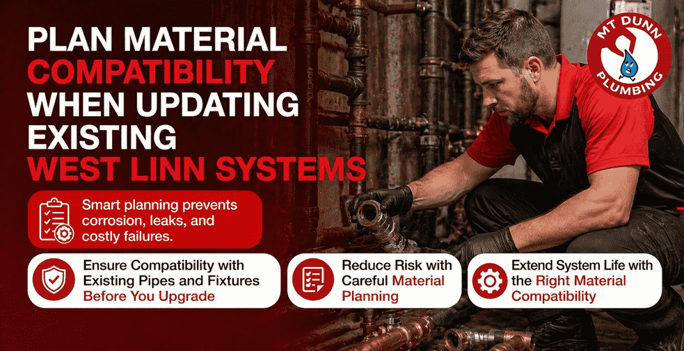 Plan Material Compatibility When Updating Existing West Linn Systems