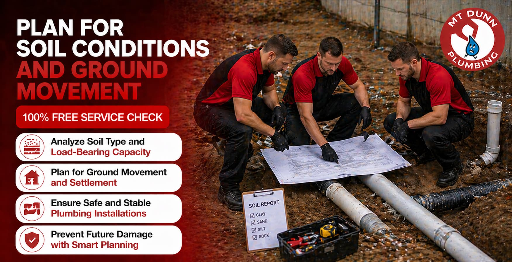 Plan for Soil Conditions and Ground Movement