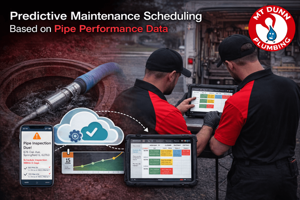 Predictive Maintenance Scheduling Based on Pipe Performance Data