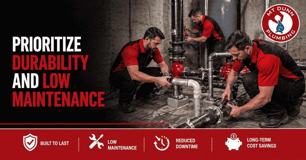 Prioritize Durability and Low Maintenance