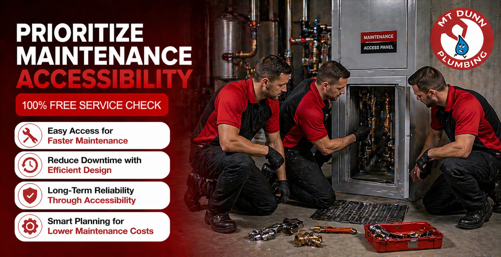 Prioritize Maintenance Accessibility