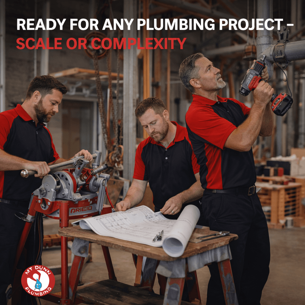 Ready for Any Plumbing Project – Scale or Complexity