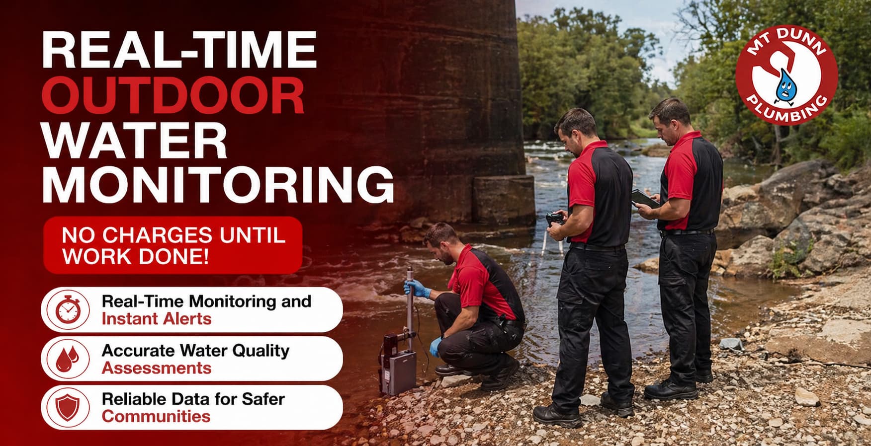 Real-Time Outdoor Water Monitoring