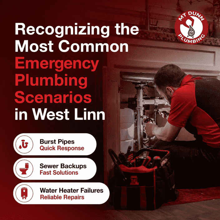 Recognizing the Most Common Emergency Plumbing Scenarios in West Linn