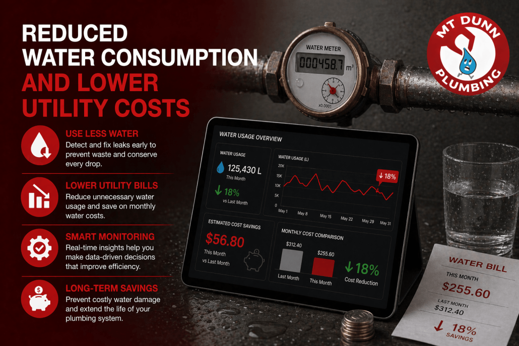 Reduced Water Consumption and Lower Utility Costs