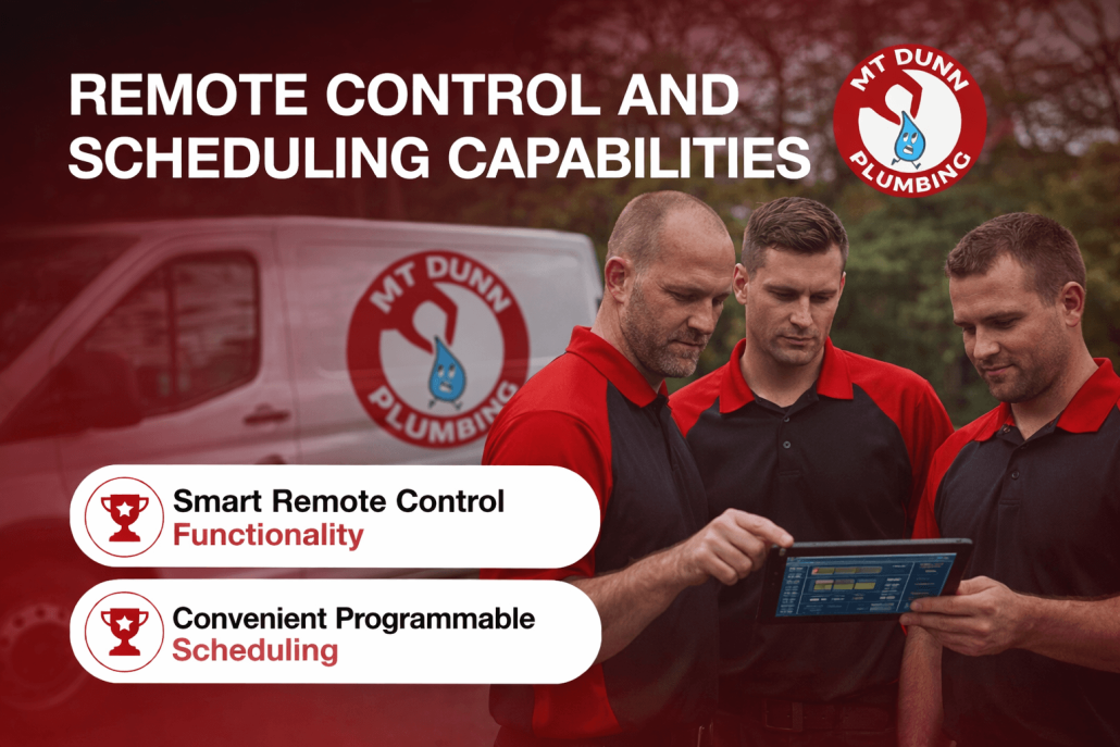 Remote Control and Scheduling Capabilities