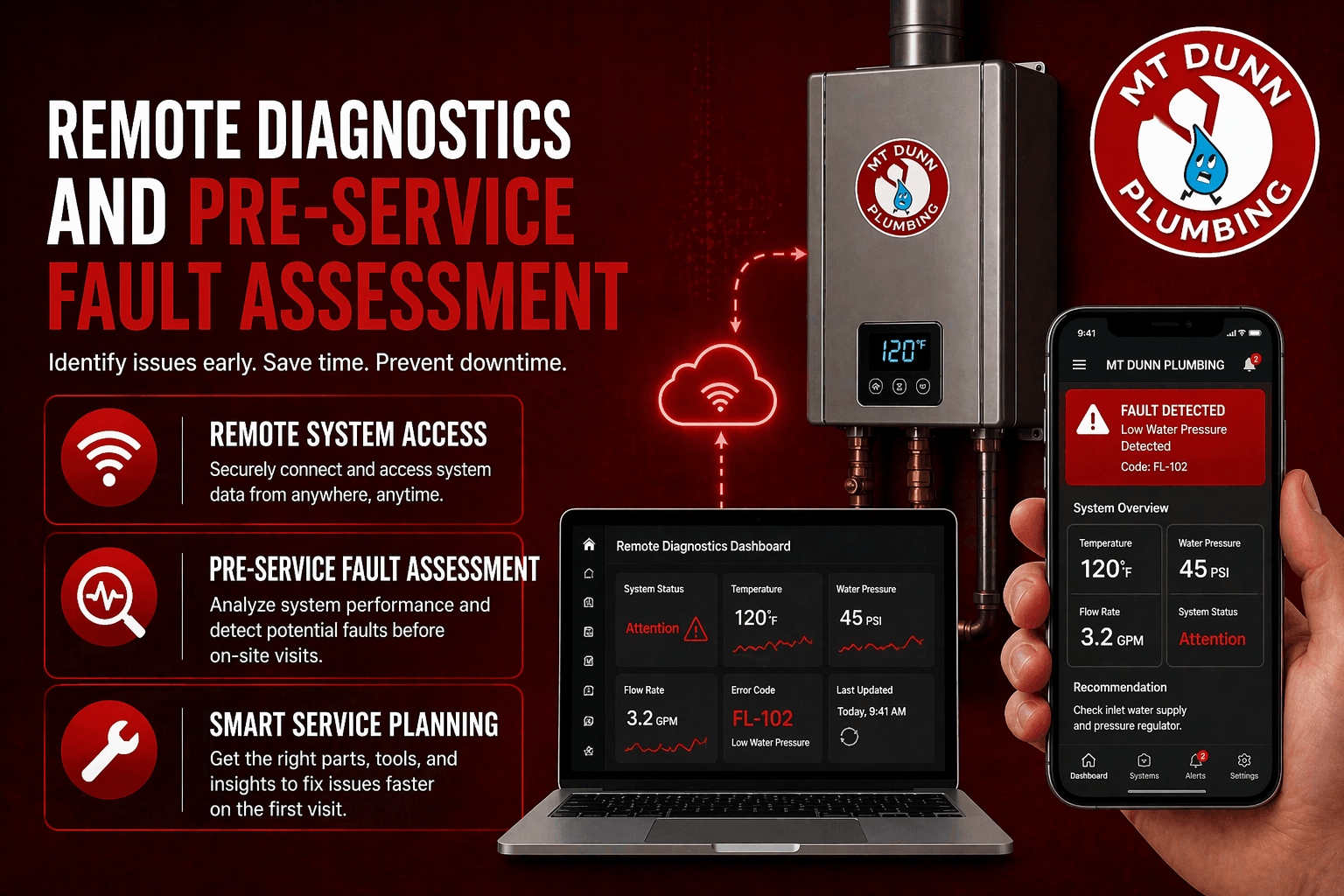 Remote Diagnostics and Pre-Service Fault Assessment