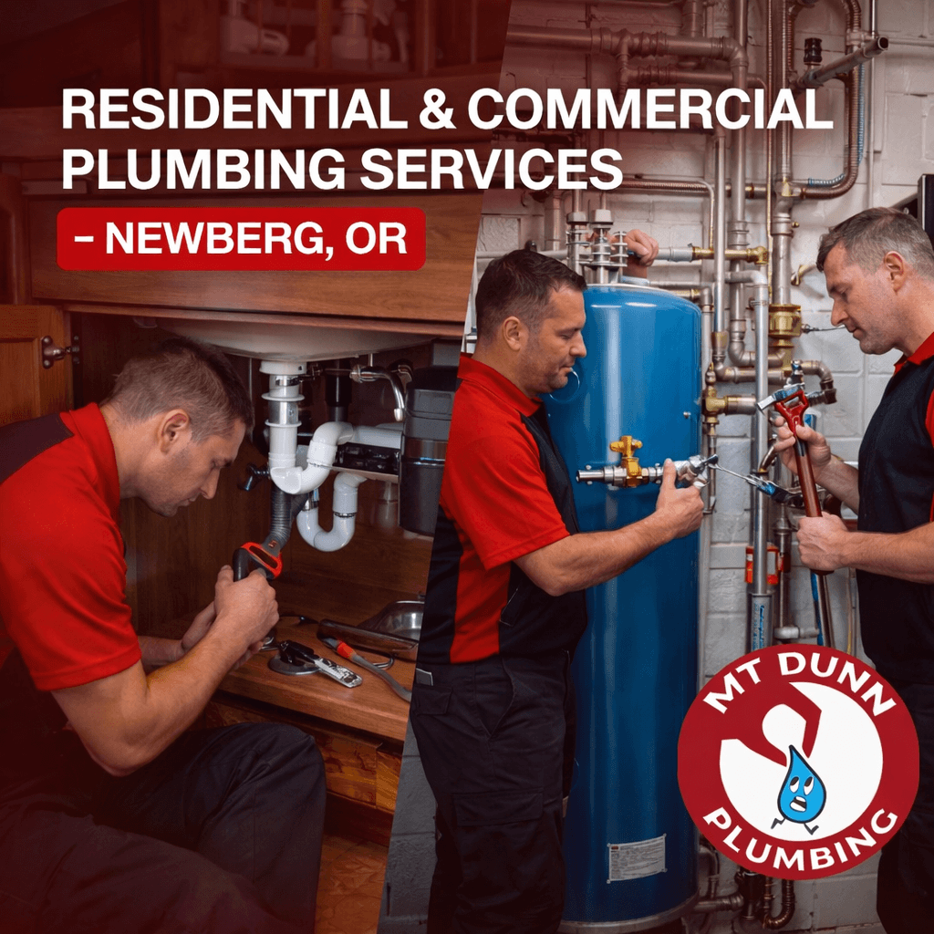 Residential & Commercial Plumbing Services Newberg, OR