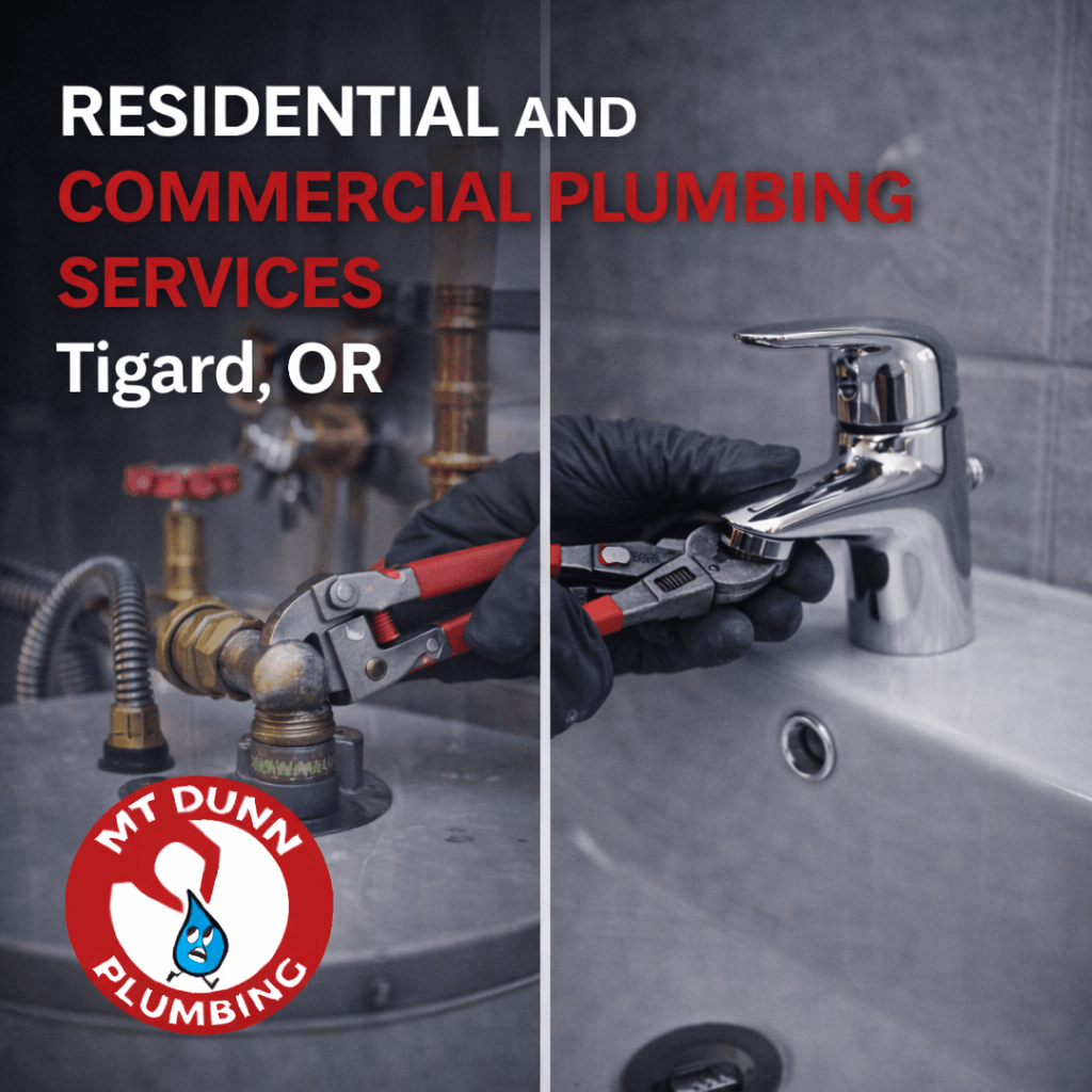 Residential and Commercial Plumbing Services, Tigard, OR