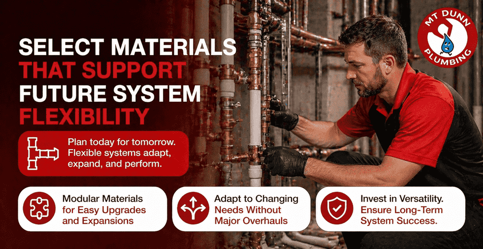 Select Materials That Support Future System Flexibility