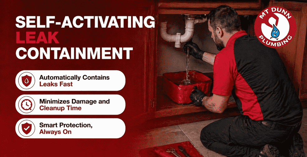 Self-Activating Leak Containment